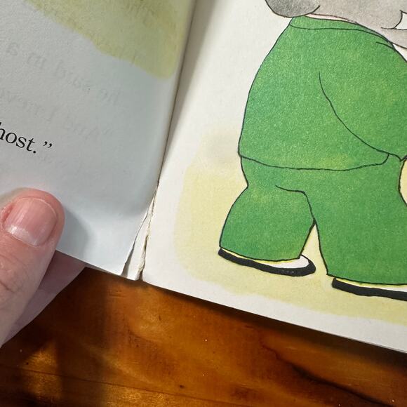 Vintage 1986 Babar And The Ghost Paperback Book - Picture 9 of 16